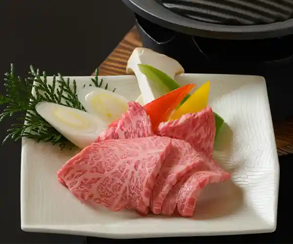 常陸牛の鉄板焼(セルフスタイル)