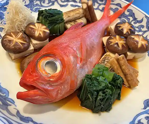金目鯛の煮付け