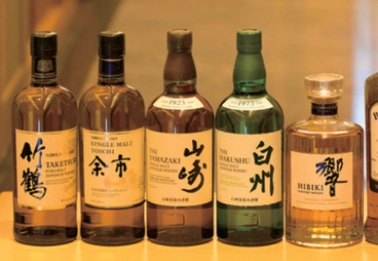 ウィスキーのボトル